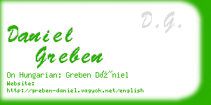 daniel greben business card